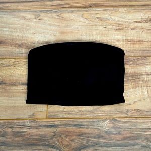 Aerie Ribbed Longline Bandeau Bikini Top